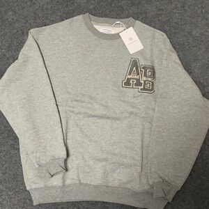 Anine Bing Charcoal Sweatshirt size Medium
